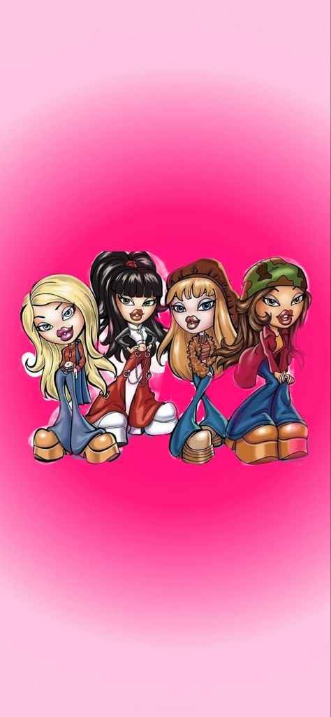 Cute Bratz Wallpaper, Bratz Screensaver, Pink Bratz Wallpaper, Bratz Iphone Wallpaper, Bratz Phone Wallpaper, Bratz Wallpaper Iphone Aesthetic, Bratz Laptop Wallpaper, Bratz Dolls Wallpaper, Bratz Doll Aesthetic Wallpaper