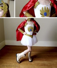 She-ra Kids Costume DIY (with free pattern printable) She Ra Costume, Diy Halloween Masks, 80s Halloween Costumes, 80s Halloween, Punny Halloween Costumes, Halloween Costume Idea, Diy Costumes Kids, Pattern Printable, Diy Halloween Costumes Easy