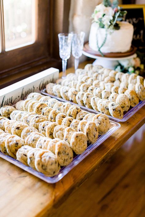 Wedding Dessert Cookies, Wedding Cookie Display Ideas Receptions, Cookie Platters Display Wedding, Cupcake And Cookie Display Table, Chips And Salsa At Wedding, Cookie Displays Wedding, Cookie Tiered Display, Cookies At Wedding Receptions, Wedding Cookie Display Ideas