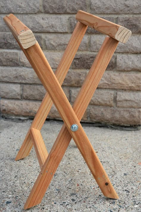 ikat bag: Folding Camp Stools in Arrow Diy Camping Chair, Wooden Stools Diy, Folding Wooden Stool, Balcony Furniture Set, Diy Caravan, Portable Picnic Table, Diy Stool, Ikat Bag, Camping Stool