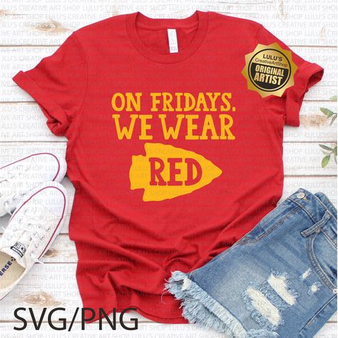 Diy Kc Chiefs Shirt, Kc Chiefs Cricut Ideas, Chiefs Cricut Shirt, Free Svg Files For Cricut Kc Chiefs, Kc Chiefs Svg Free, Kc Chiefs Shirts, Chiefs Shirts Vinyl Men, Chiefs Clothing, Red Chief