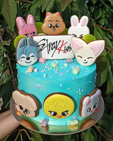 Kids Zoo, Pretty Birthday Cakes, Cute Birthday Cakes, Skz In Cute, Savage Kids, Cute Desserts, Stray Kids Seungmin, Birthday Cake Kids, Felix Stray Kids