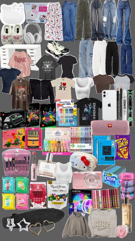 Bday Things To Buy With Birthday Money, 16 Bday Wishlist, Y2k Birthday Gifts, 15 Birthday Ideas Gift, 13th Birthday Gift Basket Ideas, Birthday Gifts For 14th Birthday Girl, Gifts For 17 Year Girl, 14th Birthday Present Ideas, What To Get A 13 Yo For Her Birthday