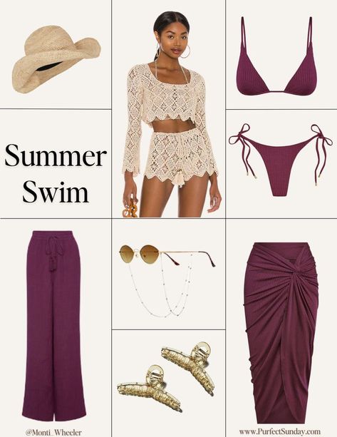 summer aesthetic, summer aesthetic beach, summer aesthetic beach night, beach bunny, swimwear, bikinis, shopping Summer Outfits Travel, Cover Ups Beach, Swimsuit Inspo, Beach Sarong, Coachella Fashion, Bathing Suit Cover, Style Inspiration Spring, Summer Swimwear, Style Inspiration Fall