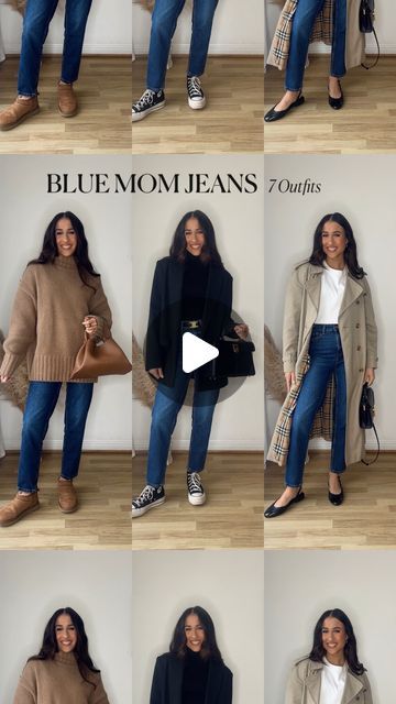 Sophie Apps on Instagram: "Blue mom jeans, 7 ways 👖 episode 2 of the Saturday styling series! I’ve never really been a jeans girl but I found these and loved them!! Which outfit is your favourite?? 🫶🏼 Jeans @zara 7223/022" Jeans Girl, Blue Mom Jeans, Girls Jeans, Favorite Jeans, Mom Jeans, Zara, Blue, Quick Saves, Instagram