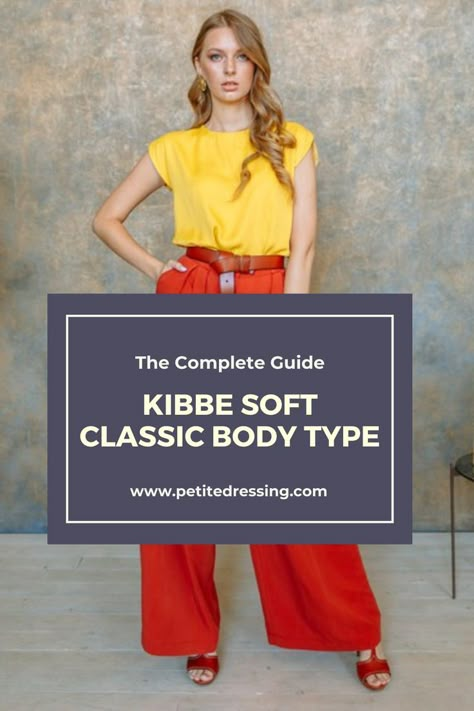 Soft Classic Workout Outfits, Kibbe Soft Classic Vs Soft Natural, Classic Kibbe Body Type Outfits, Soft Classic Tops, Soft Classic Summer Outfit, Soft Classic Hairstyles Kibbe, Kibbe Soft Classic Outfit Ideas, Spring Color Theory, Soft Classic Kibbe Hair