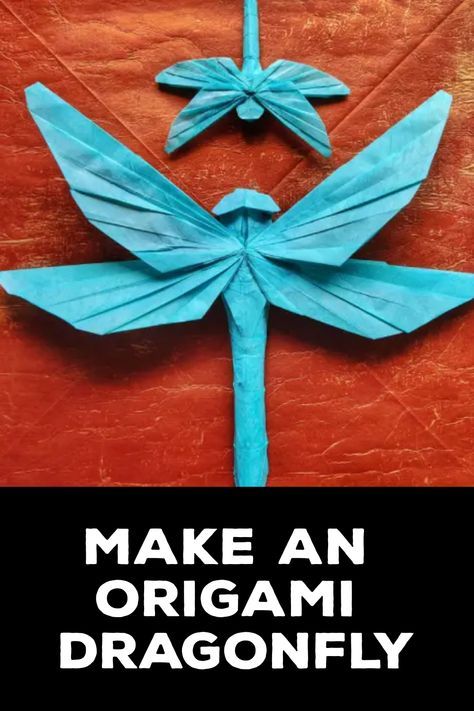 Origami has always been a fun and creative way to express oneself. If you’re in the mood to create something beautiful today, why not try your hand at making an origami dragonfly? Here’s a step-by-step guide for you to follow. #origamifun #origamidragonfly #paperfolding You Can Check It Out to Dragon Fly Origami, Origami Dragonfly Step By Step, Fun Crafts To Do With Paper, Fun Origami Step By Step, Dragon Origami Easy, Origami Ideas Step By Step, Dragonfly Origami, Cute Origami Easy, Easiest Origami