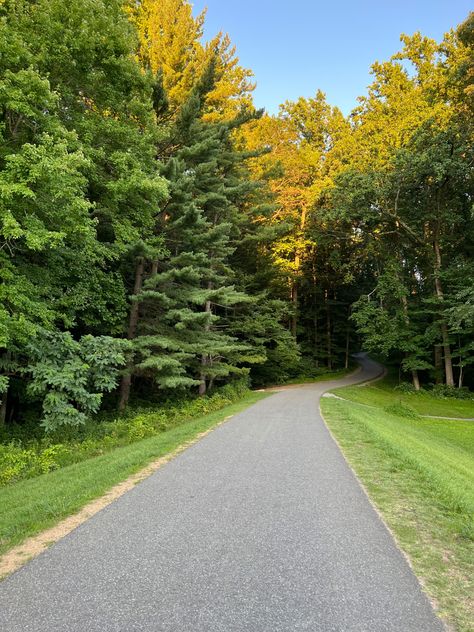 The best trails have a sense of mystery. The desire to see what's beyond keeps you moving forward. Wheaton Regional Park, Silver Spring, Maryland #dirtybootla Silver Spring Maryland, My Surroundings, Silver Spring, Inspirational Images, Parking Lot, Moving Forward, Maryland, Sense, Walking