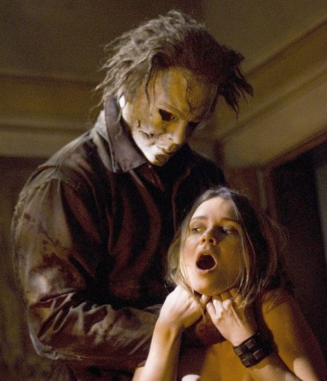 Celebrating 35 Years of Halloween Halloween Rob Zombie, Halloween Films, Zombie Photo, Halloween 2007, Horror Movies Scariest, Horror Fanatic, Halloween Film, Slasher Movies, The Boogeyman