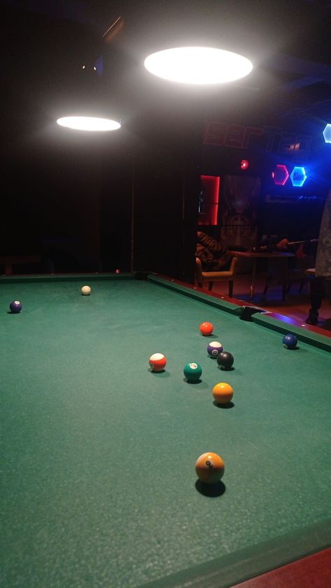 Snooker Aesthetic, Billiard Photography, Billiards Aesthetic, Billiards Bar, Lock Screen Wallpaper Android, Car Night, Pool Billiards, Halloween Wallpaper Iphone Backgrounds, Travel Picture Ideas