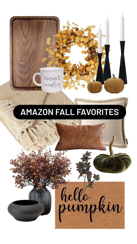 Amazon Fall Decor, Neutral Fall Decor, Fall Items, Household Products, Fall Ideas, Thanksgiving Decor, Fall Favorites, Fall Shopping, Amazon Finds