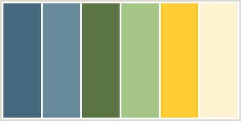 Sage green, olive green, yellow, grey blue color scheme -   upstairs bathroom Yellow Color Combinations, Yellow Palette, Yellow Colour Scheme, Color Palette Yellow, Green Color Schemes, Green Palette, Blue Palette, Grey Color Palette, Yellow Bathrooms