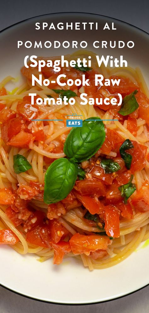 Pasta With No Cheese, Spaghetti Al Pomodoro, Summertime Food, Pasta And Sauce, Cherry Tomato Sauce, Cherry Tomato Pasta, Tomato Pasta Sauce, Weeknight Recipes, Tomato Sauce Recipe