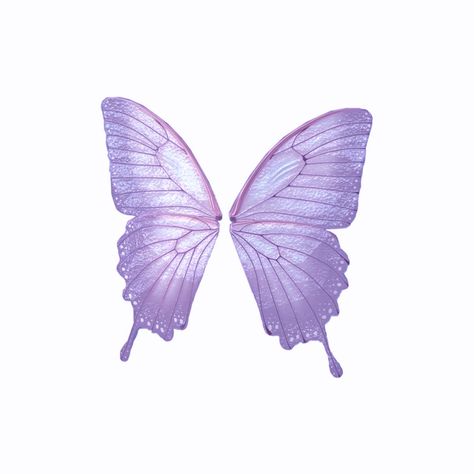 Lilac Butterfly Aesthetic, Purple Fairycore, Lilac Butterfly, Scrapbook Themes, Wings Png, Butterfly Aesthetic, Aesthetic Png, Let Go, Aesthetic Art