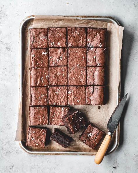 The Boy Who Bakes, Rye Flour, No Bake Brownies, Crinkle Cookies, Flour Recipes, Fudgy Brownies, Chocolate Hazelnut, Chocolate Brownies, Brownie Recipes