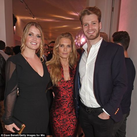 Lady Kitty Spencer alongside her mother, Victoria Aitken, and brother Louis Spencer. Friends report that Kitty has been left 'hurt' by the breakup Louis Spencer, Lady Kitty Spencer, Lady Kitty, William And Harry, Kitty Spencer, Childhood Home, Prince Harry, Prince, Kitty