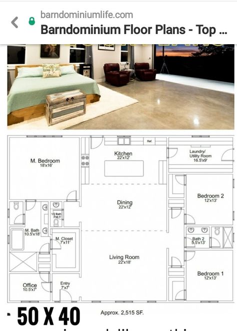 50 x 40 foot floor plans 50 X 40 Barndominium, 50 By 40 House Plans, 50x40 Barndominium, 50x40 House Plans Layout, 40 By 40 House Plans, 50 X 40 House Plans, 40 X 50 House Plans Layout, 50x40 House Plans, Metal Home Floor Plans