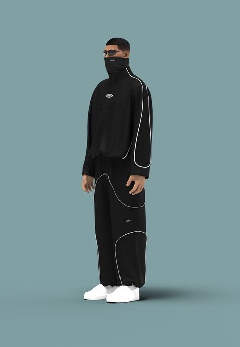 Fleece Future Look for @ELOemComum Nylon Tracksuit, Clothing Branding Design, Sports Fashion Design, Brain Storming, Sweat Suits, Fashion Design Template, Film Life, Graphic Design Fashion, Diy Clothes Design