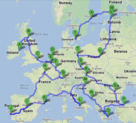 Backpack Europe, Backpack Through Europe, Travelling Tips, Backpacking Europe, Voyage Europe, Europe Map, Going Places, Jet Plane, Backpacking Travel