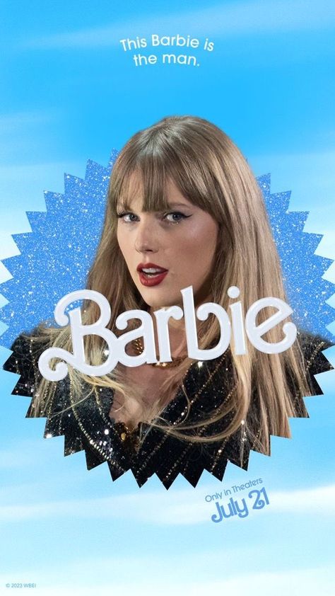 Taylor Swift Barbie, Barbie Posters, Taylor Memes, Taylor Swif, Woman Of The Year, Taylor Core, Barbie Images, Celebrity Music, Estilo Taylor Swift