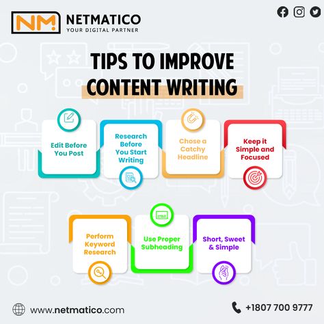 🖋️ Elevate your content game with NetMaticO! ✍️ Discover expert tips for crafting compelling prose that captivates. #ContentWriting #NetMaticOTips #MasterfulContent #WriteToInspire #ContentExcellence #WriteWithPurpose #contentwritingservice #contentwritingtoronto #contentwritingexperts How To Write Content, Content Writing Examples, Content Writing Website, Tips For Content Writing, Content Writing Tips, Content Writing, Writing Services, Writing, Quick Saves