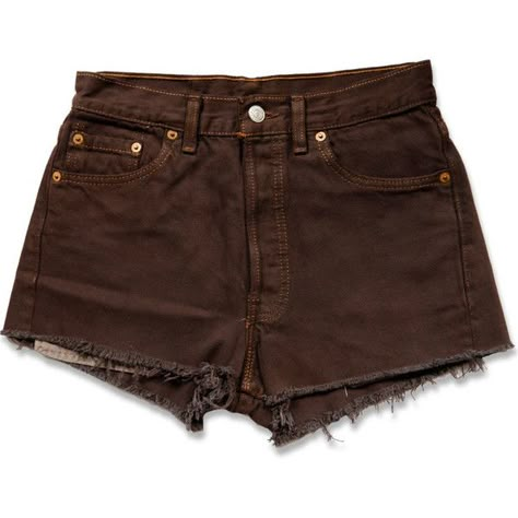 Vintage 90s Levi's Brown Colored High Waisted Rise Cut Offs Frayed... ($49) ❤ liked on Polyvore featuring shorts, bottoms, high waisted shorts, destroyed denim shorts, cut off jean shorts, ripped denim shorts and denim shorts Short Elegantes, Dr Mundo, Distressed High Waisted Shorts, Vintage High Waisted Shorts, Shorts Ripped, Destroyed Denim Shorts, Ripped Jean Shorts, Ripped Denim Shorts, Ripped Shorts