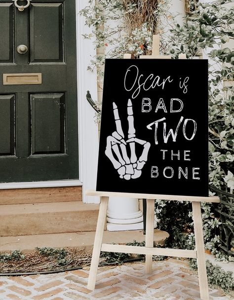 Bad To The Bone Party, 2nd Bday Party Ideas For Boys, Bad 2 The Bone Birthday Party, 2nd Birthday Ideas For Boys, Bad To The Bone Birthday Party, Bad 2 The Bone Birthday Party Boy, Bad Two The Bone Birthday Party Boy, Two Year Old Birthday Party Themes, Boys Second Birthday Themes