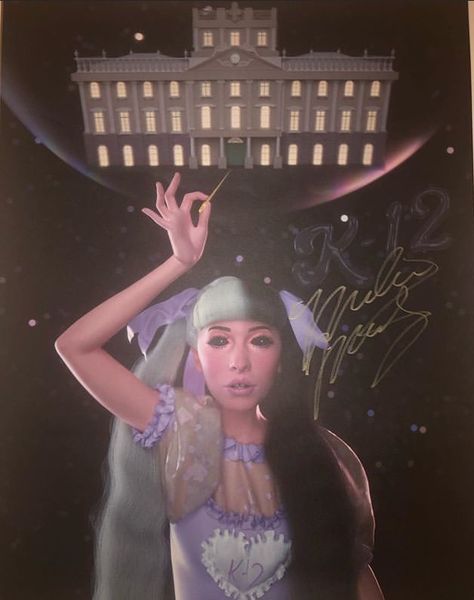 Melanie Martinez K 12 Tour, Melanie Martinez Poster, Concert Tour Poster, K-12 Melanie Martinez, Melanie Martinez Drawings, Tour Poster, Tour Posters, Vinyl Signs, Melanie Martinez