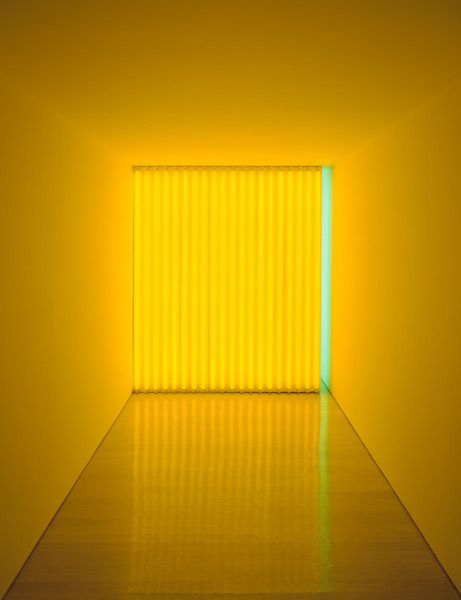 Light Yellow | Dan Flavin “The Essence of Art” | The Essence of Things Travis Mills, Dan Flavin, Colour Architecture, James Turrell, Action Painting, Empty Room, Light Sculpture, Light And Space, Yellow Aesthetic