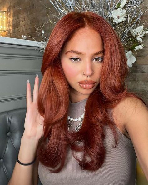 Jasmine~ on Instagram: "hi🦊😋 @sahrita23 @tellyscreations" Orange Hair Brown Skin, Fox Hair, Hair Brown, Orange Hair, Black Girls Hairstyles, Brown Skin, Hair Hairstyles, Lace Frontal, Hair Updos