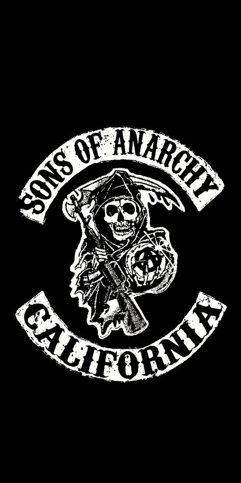 Sons Of Anarchy Wallpaper, Anarchy Wallpaper, Sons Of Anarchy Logo, Iphone Wallpaper Nasa, Popular Ringtones, Sons Of Anarchy Mc, Bike Artwork, Son Of Anarchy, Harley Davidson Art