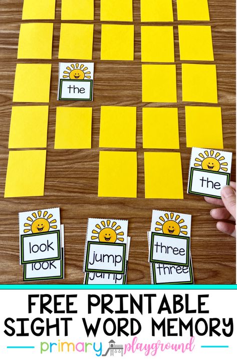 Snap Words First Grade, Sight Word Activities Second Grade, Sight Word Review Games, Spring Sight Word Activities, Sight Word Activities Pre K, Sight Word Sentences Free, Primary Playground, Rainbow In A Jar, Sight Words Kindergarten Activities