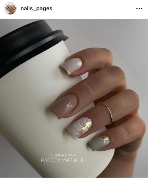 Neutral Nail Designs, Ten Nails, Simple Acrylic Nails, Neutral Nails, Dream Nails, Chic Nails, Square Nails, Cute Acrylic Nails, Perfect Nails