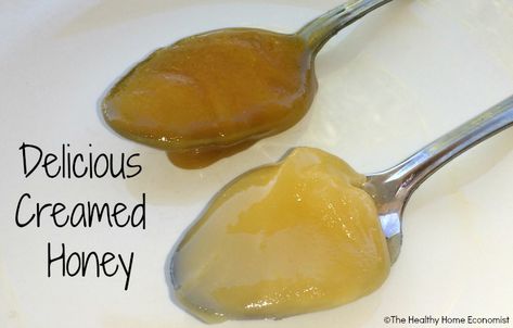 Creamed Honey: Why We Love It and How to Make It! Creamed Honey Uses, Creamed Honey How To Make, Creamed Honey Recipe, Cream Honey, Traditional Cooking, How To Make Cream, Honey Benefits, Creamed Honey, Delicious Cream