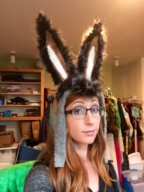 Donkey ears Shrek Donkey And Cat Costume, Diy Donkey Ears, Wonky Donkey Costume, Donkey And Dragon Shrek Costume, Diy Donkey Ears Headband, Donkey Ears, Shrek Donkey Costume, Shrek Costume Diy, Donkey Costume