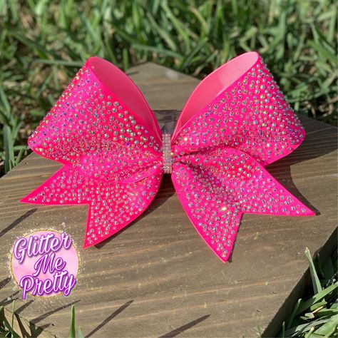 Bling Cheer Bows, Pink Cheer Bows, Competition Bows, Dance Bows, Team Cheer, Glitter Cheer Bow, Bling Bows, Team Pink, Time Line