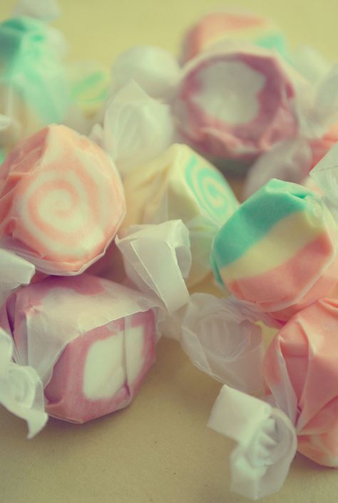 Salt Water Taffy, Sweet Party, Candy Candy, Bohol, Homemade Candies, Colorful Candy, Candy Making, Taffy, Candy Store