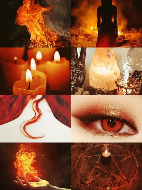 Red Goddess Aesthetic, Fire Goddess Aesthetic, Orange Demon Aesthetic, Orange Witch Aesthetic, Fire Sign Aesthetic, Fire Fairy Aesthetic, Fire Witch Aesthetic, Red Witch Aesthetic, Fire Moodboard