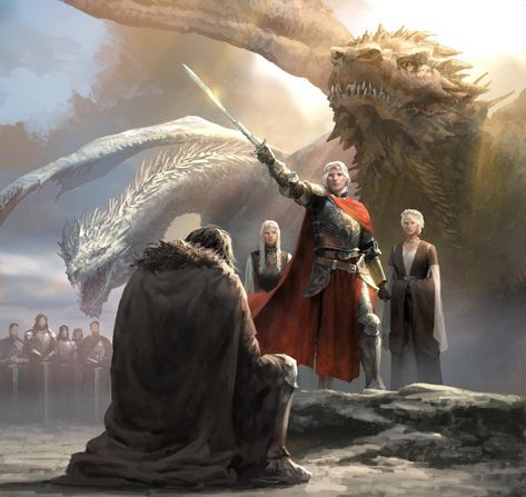 ‘The Rise Of The Dragon’ Review: A Beautiful New Book By George R.R. Martin The Rise Of The Dragon, Rise Of The Dragon, Aegon Targaryen, Breathing Fire, Dragon House, Fire And Blood, George Rr Martin, Targaryen Art, Asoiaf Art