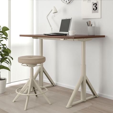 Ikea Sit Stand Desk, Idåsen Desk, Ikea Office, Ikea Desk, Stand Up Desk, Stand Desk, Sit Stand Desk, Ikea Family, Black Desk