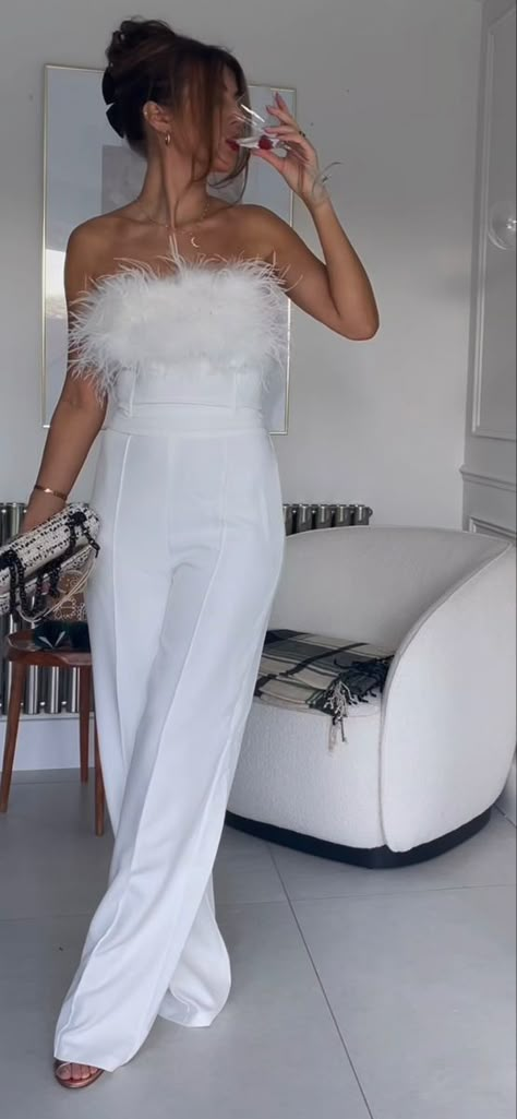 White Reception Jumpsuit, Engagement Party Jumpsuit For Bride, Wedding Playsuit Bride, Off The Shoulder Jumpsuit Outfit, Rehersal Dinner Jumpsuits, Wedding Reception Pantsuit, Reception Pantsuit For Bride, Wedding Reception Pantsuit For Bride, Bride Dance Outfit