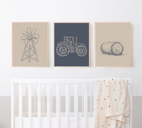 Baby boy teddy bear nursery