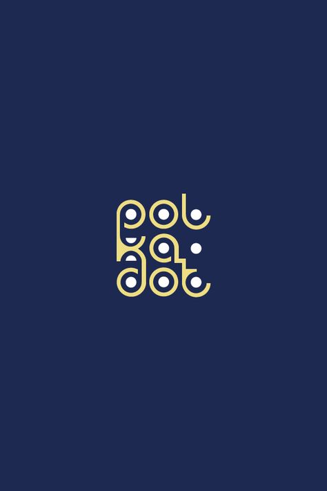 Polka Dot typography concept. #blancetnoirestudio #logodesign #typography #polkadots #pattern #logoinspiration #logoinspirations Dot Typography, Dot Logo, Logo Typography, Logo Designer, Typography Logo, Audi Logo, Logo Inspiration, The Dreamers, Vehicle Logos