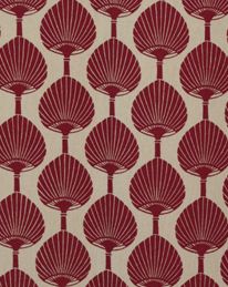 Fans Florence Broadhurst, Motif Art Deco, Print Design Pattern, Art Deco Pattern, Fabric Texture, Red Fabric, Textile Patterns, Surface Pattern Design, Surface Pattern