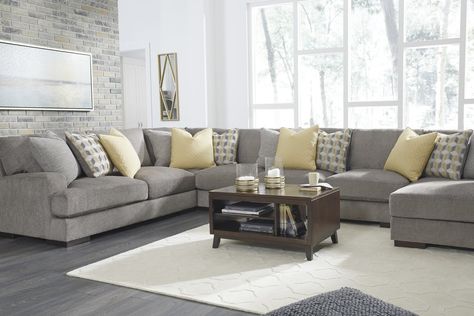 Fabric sectional sofas