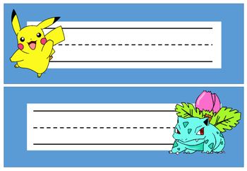 My class are obsessed with Pokemon Go. Pokemon desk plates, names tags, tray… Pokemon Name Tag, Pokemon Desk, Pokémon Classroom, Pokemon Activities, Pokemon Name, Bus Tags, Pokemon School, School Year Themes, School Stickers Labels