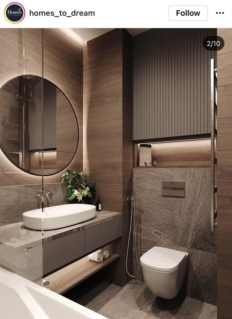 Bathroom Interior Design Modern, Toilet Room Decor, Small Bathroom Interior, Bathroom Decor Luxury, Washroom Design, Bedroom Wall Designs, Bathroom Decor Ideas, Toilet Design, Bathroom Inspiration Decor