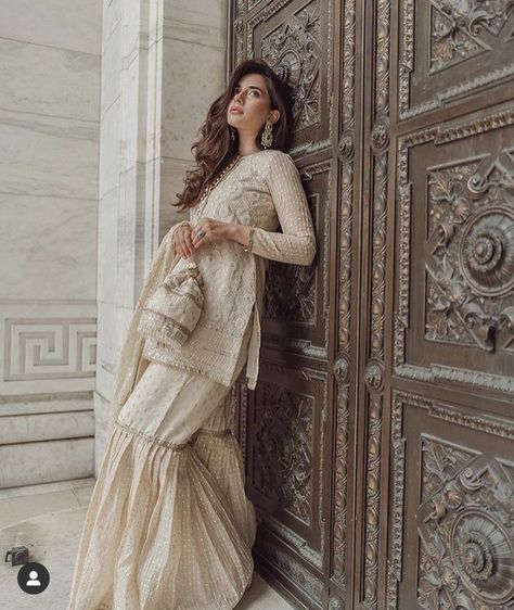 White Indian Wedding Dress, Rainbow Wedding Dress, Indian Suit, Couple Wedding Dress, Bollywood Dress, Wedding Saree Collection, Indian Bridal Lehenga, Womens Trendy Dresses, Wedding Saree Indian