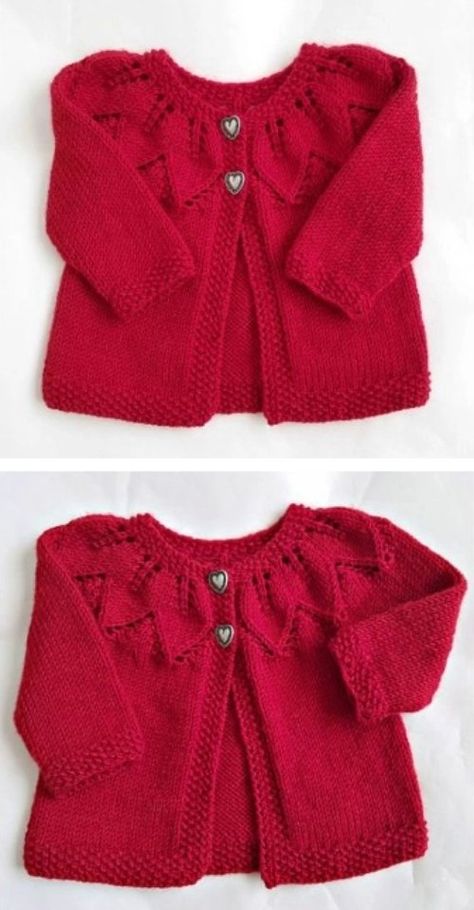 Red Leaves Knit Baby Cardigan Free Pattern Knitting Girls Free, Free Knitting Baby Sweater Patterns, Free Baby Patterns Knitting, Infant Knitted Sweater Patterns, Baby Girl Cardigan Knitting Pattern Free, Baby Girl Sweater Knitting Pattern, Baby Cardigans To Knit Free Pattern, Girls Cardigan Knitting Pattern Free Children, Free Childrens Knitting Patterns Girls