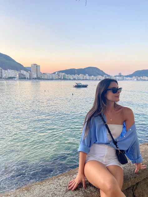 Rio De Janeiro Photo Ideas, Rio Outfits, Cannon Beach Oregon, Beach Picture, Rockaway Beach, European Summer Outfits, Brazil Travel, Elegante Casual, Outfits Winter